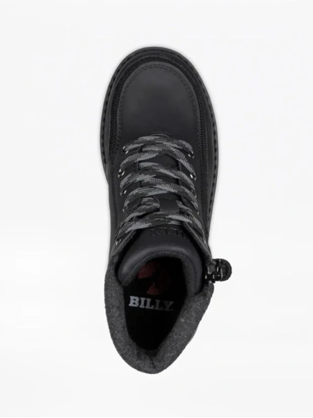 BILLY Boy’s Lug II Black Boots Size 1
